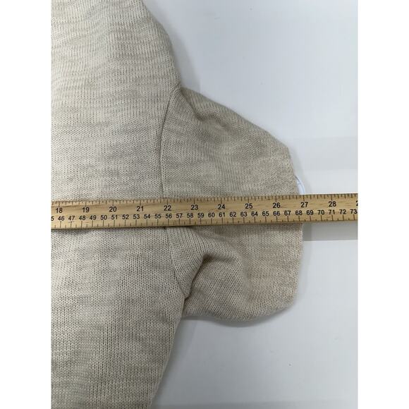 Venus Womens Cardigan Size XL Tan Knit Long Sleeve Open Front Sweater - Picture 12 of 13